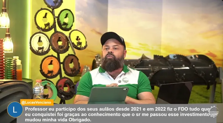 Depoimento de aluno do Plantador Pró 15