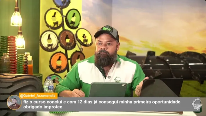 Depoimento de aluno do Plantador Pró 9