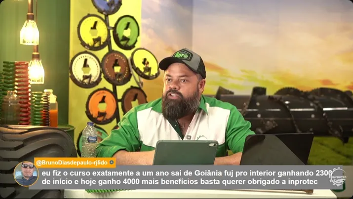 Depoimento de aluno do Plantador Pró 7